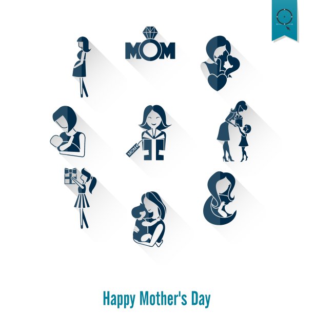 母亲节快乐图标图片下载