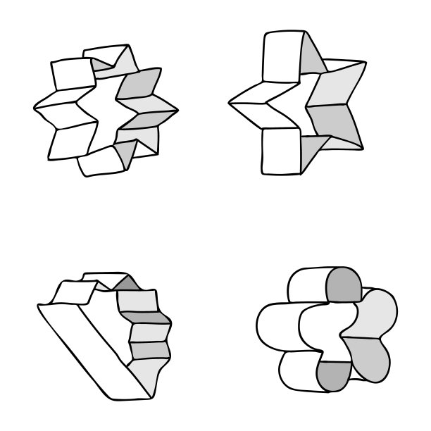 手绘黑色矢量插图的不锈钢饼干模具工具设置孤立在白色背景图片下载