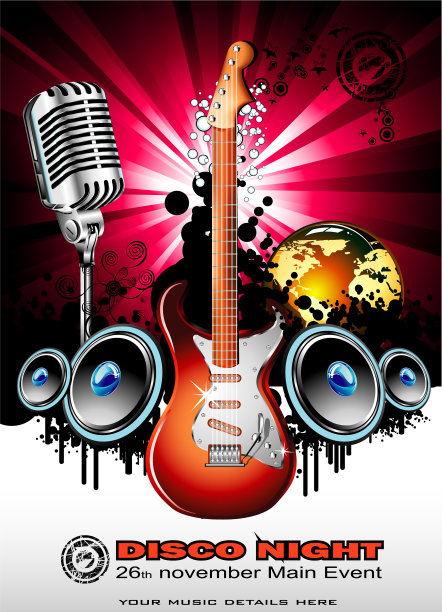 全球音乐活动背景图片下载