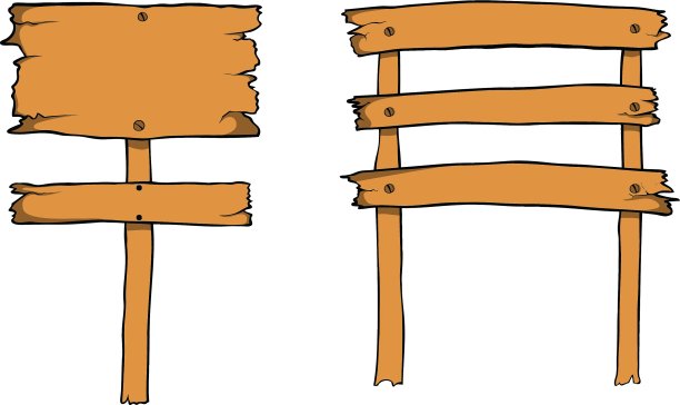 木头的迹象图片下载