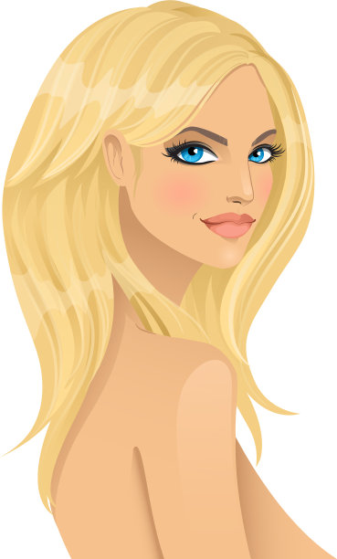 漂亮的女孩在时尚的风格图片下载