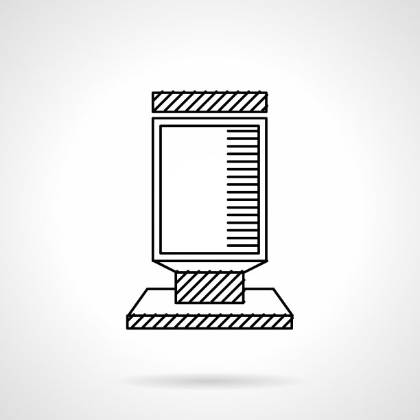 城市灯光平线图标图片下载