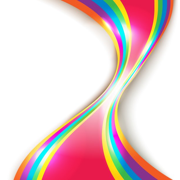 多色线条的抽象设计图片下载