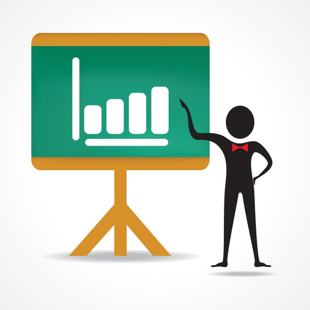 有业务图表的人图片下载