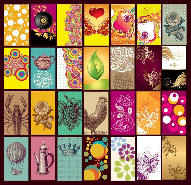 一套详细的名片图片下载