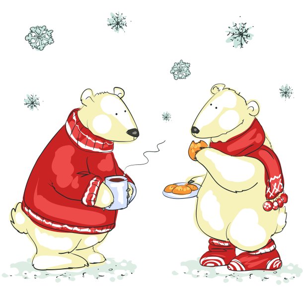 有趣的北极熊图片下载