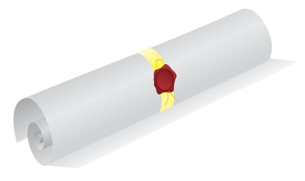 有蜡印的文件图片下载