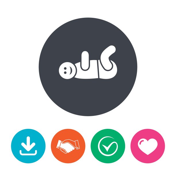 婴儿婴儿符号图标学步男孩符号图片下载