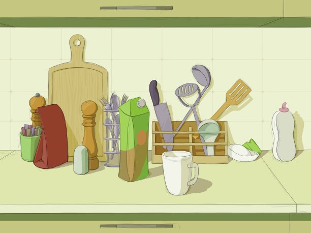 厨房的静物图片下载