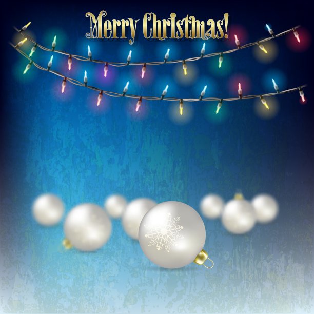 抽象的庆祝问候与圣诞节图片下载