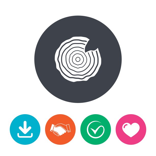 树木年轮的生长图片下载