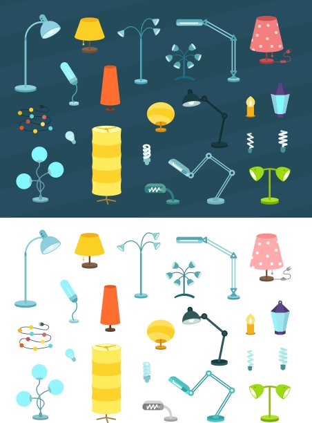 台灯组图片下载