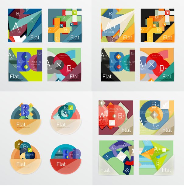 现代几何造型设计通用图片下载