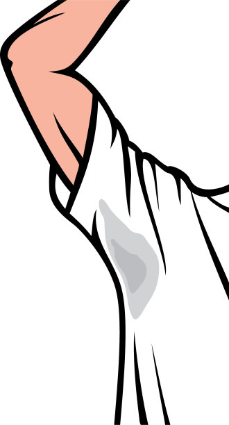 男人腋下出汗图片下载