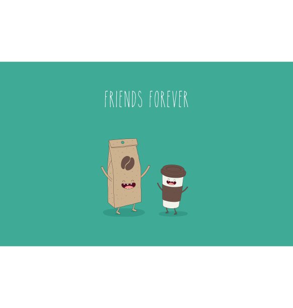 咖啡袋咖啡杯图片下载