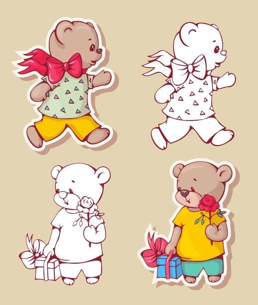 泰迪熊图片下载