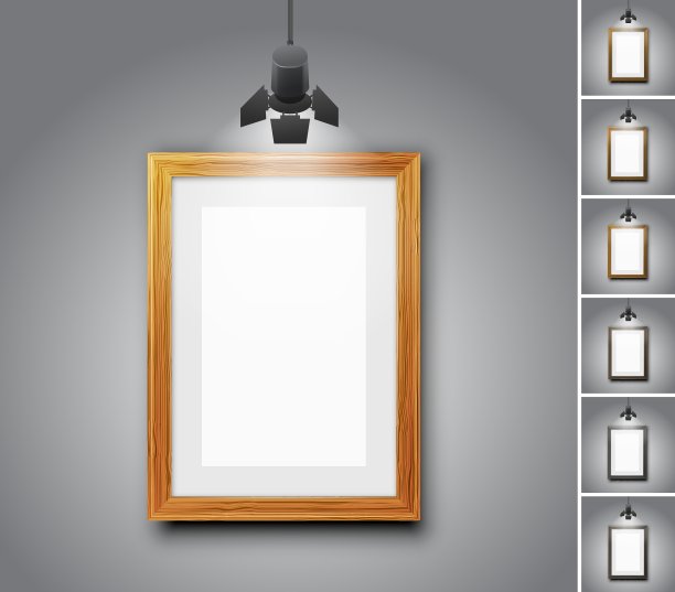 画廊的房间图片下载