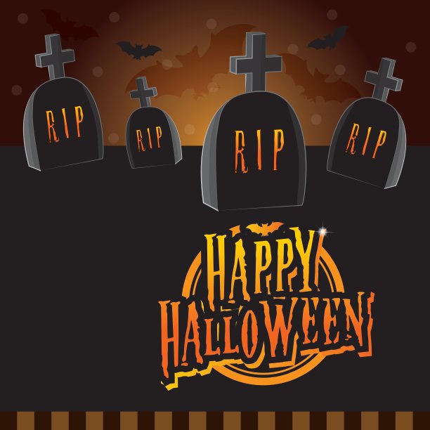 孩子们万圣节快乐图片下载