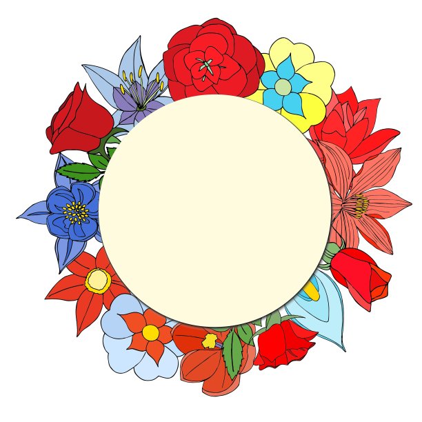 圆的纸图片下载