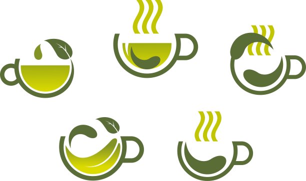 花草茶的符号图片下载