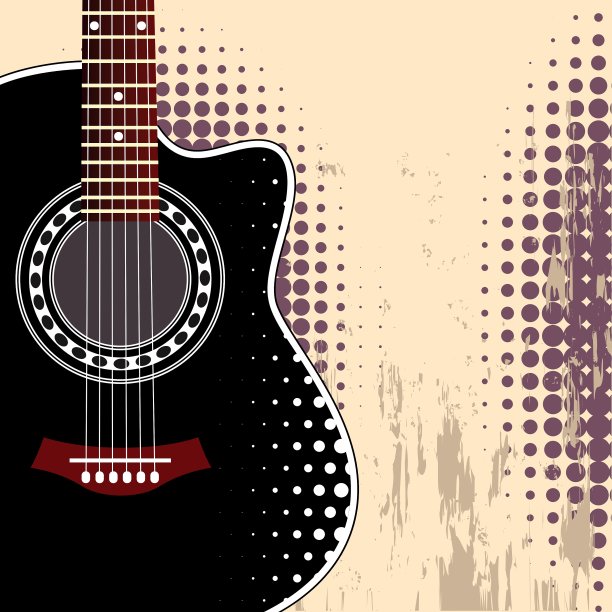 原声吉他背景图片下载