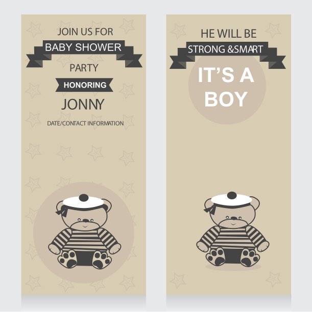 婴儿淋浴垂直v图片下载