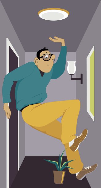 一个住在小公寓里的男人图片下载