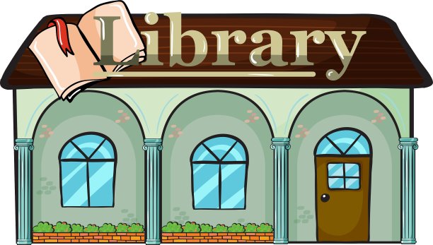 一个图书馆图片下载