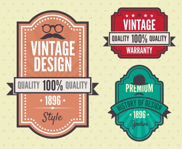 复古标签hip2调整大小图片下载