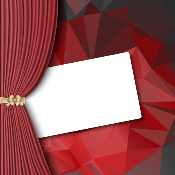 空白卡片的剧场幕布图片下载