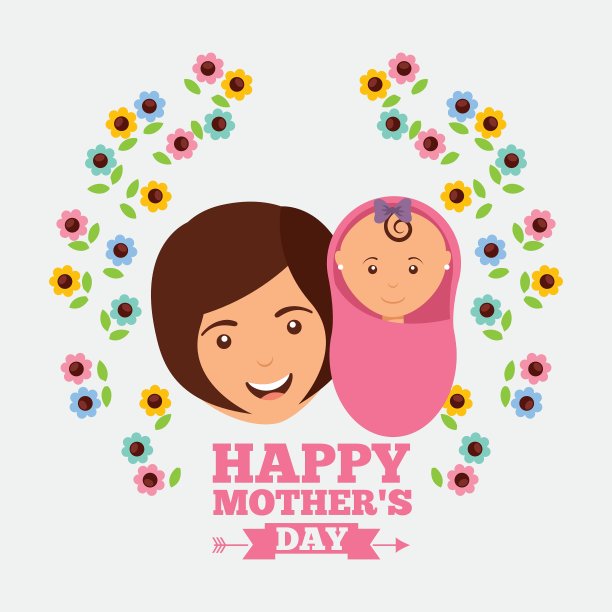 母亲节快乐设计图片下载