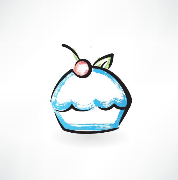 蛋糕枯燥乏味的图标图片下载