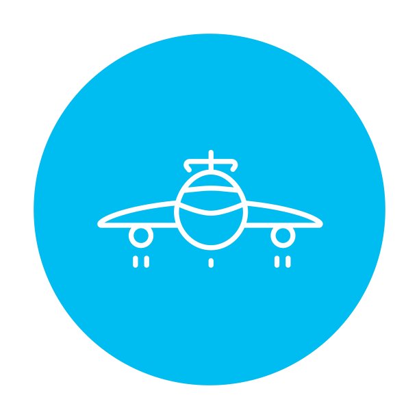 飞机行图标图片下载