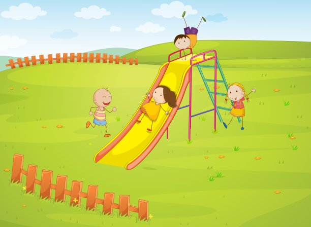 操场上的背景图片下载