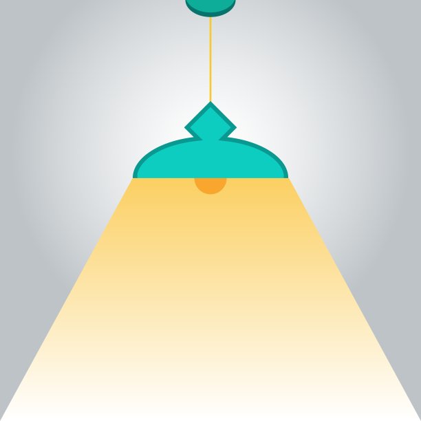 扁平设计轻拉姆图片下载
