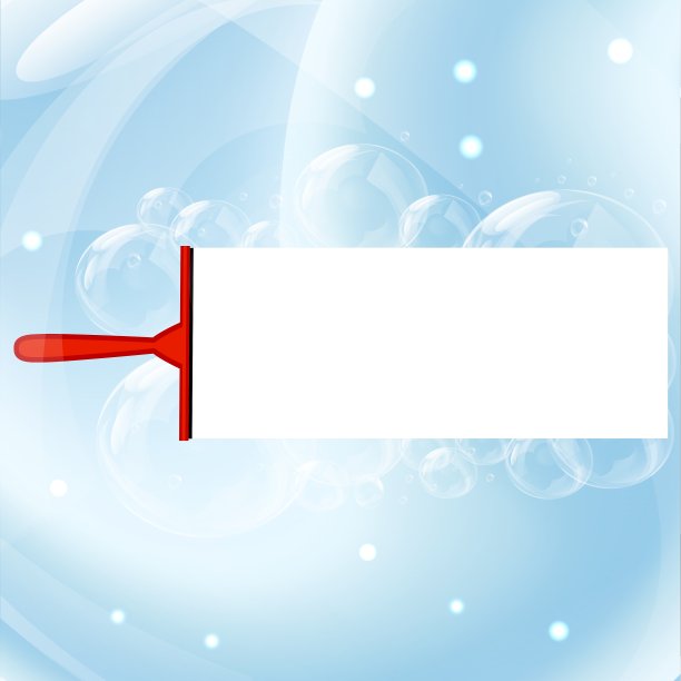 用气泡清洗窗口背景图片下载