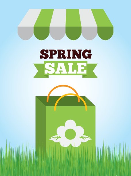 春季销售设计图片下载