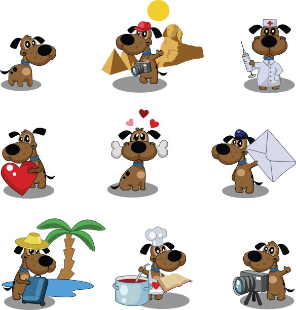 狗图标图片下载