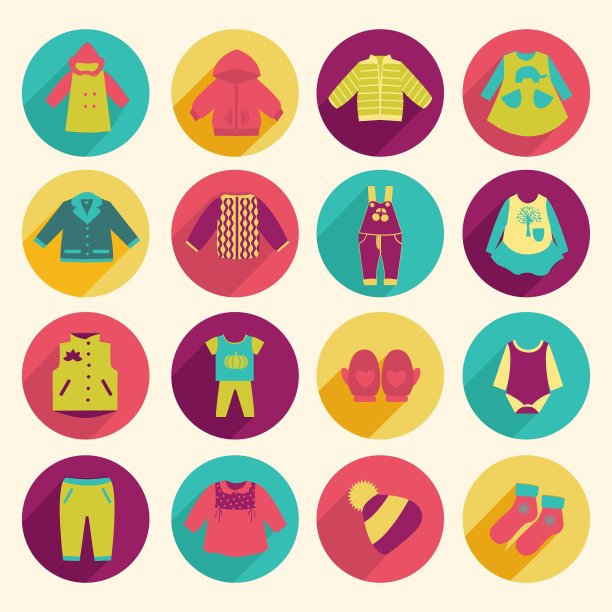 儿童服装收藏图片下载