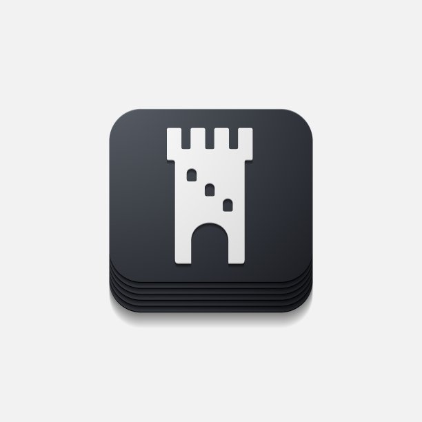 方形按钮堡垒图片下载