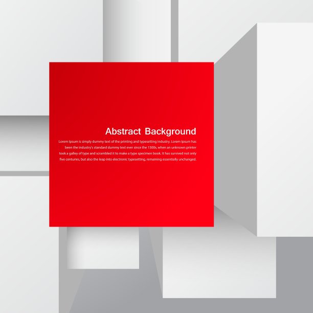 抽象背景方块和3d对象图片下载