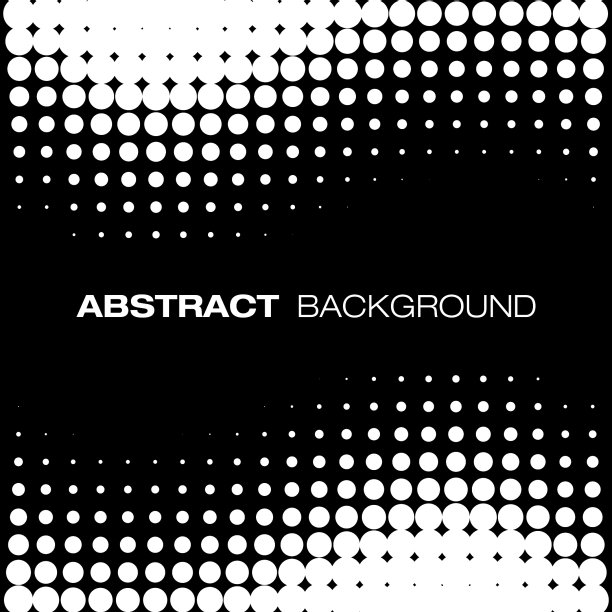 抽象黑色半色调背景图片下载