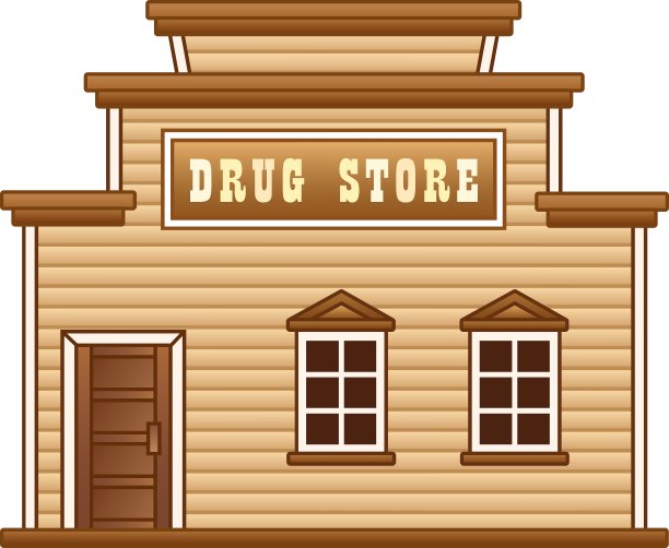狂野西部药店图片下载