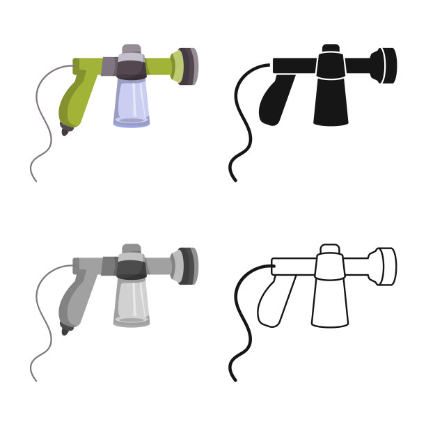 隔离对象工具和画笔标志web图片下载