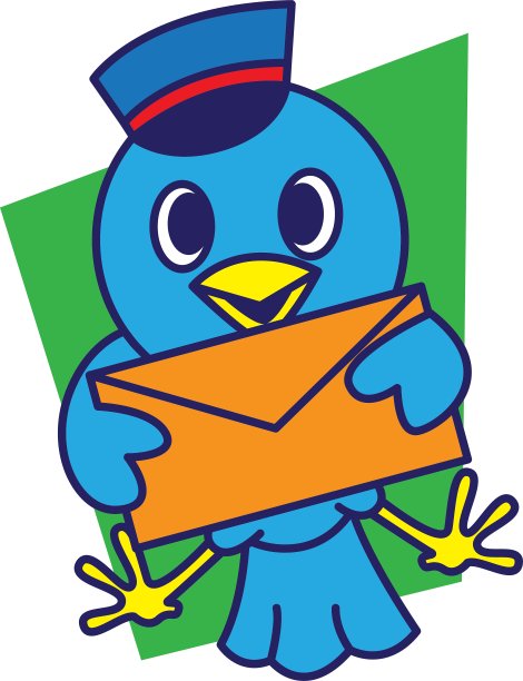 鸟的邮递员图片下载