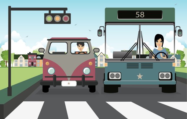 人行横道图片下载