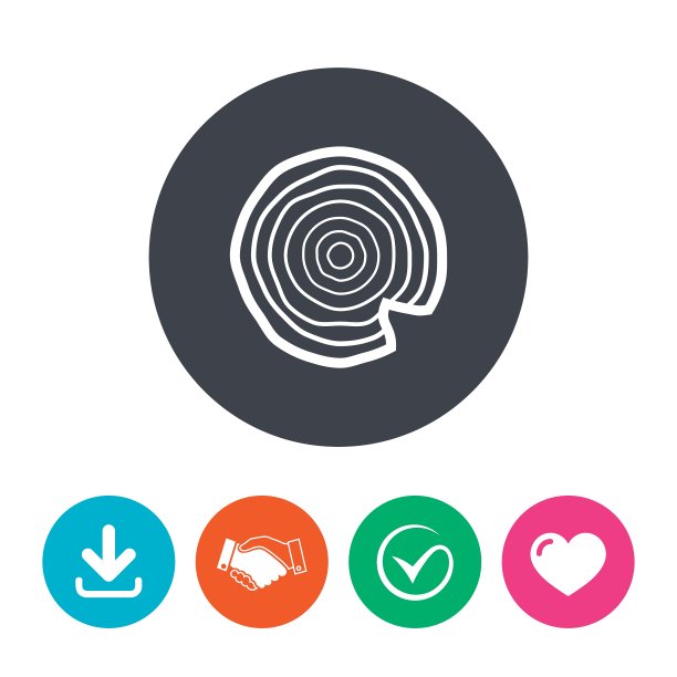 树木年轮的生长图片下载