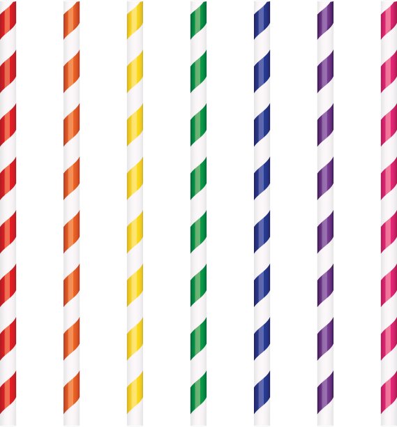 彩色吸管图片下载