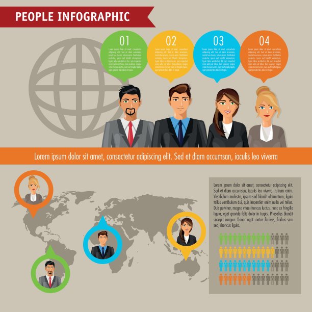 人信息图表设计图片下载