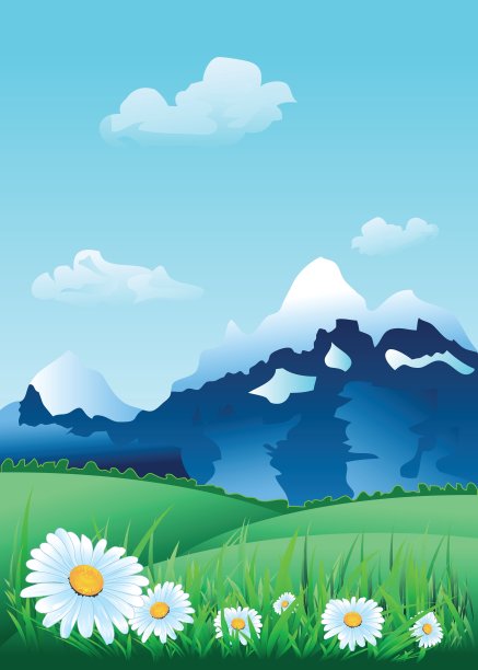 高山景观图片下载